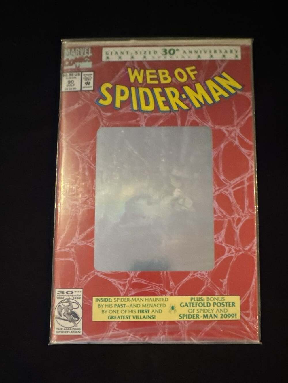 Web of Spider-Man #90 Giant-Sized 30th Anniversary Marvel Comics 1992